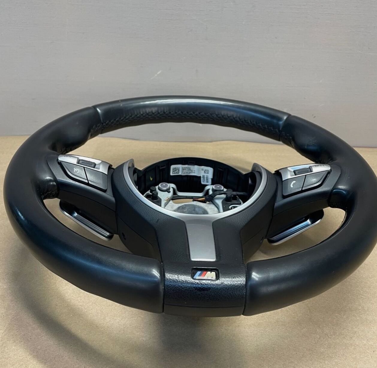 BMW F22 F30 F32 328I 435I Leather M Sport Steering Wheel OEM - Image 2