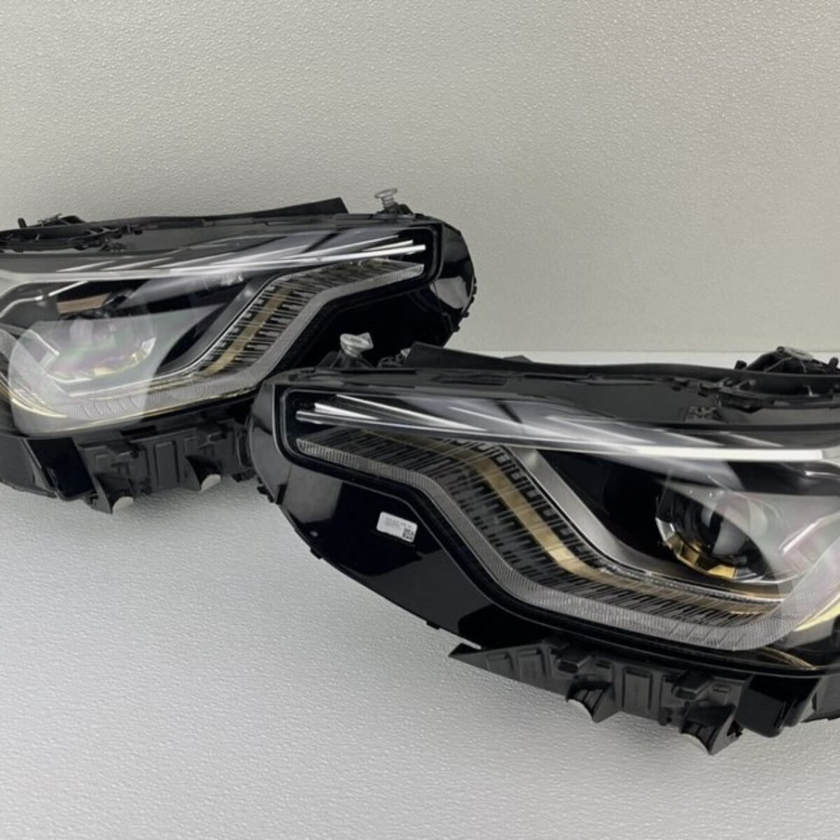 Complete 22-25 BMW 230I M240I M2 Right Left LED Gold Headlight Set Pair OEM